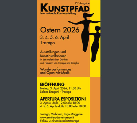 Internationales Kunstfestival in den Dörfern Trarego und Cheglio